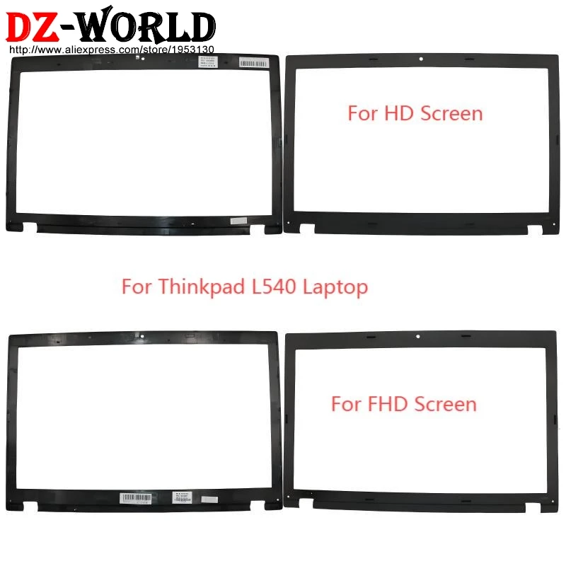 ฝาครอบ LCD หน้าจอกรอบด้านหน้าสําหรับ Lenovo ThinkPad L540 แล็ปท็อป 04X4857 04X4858