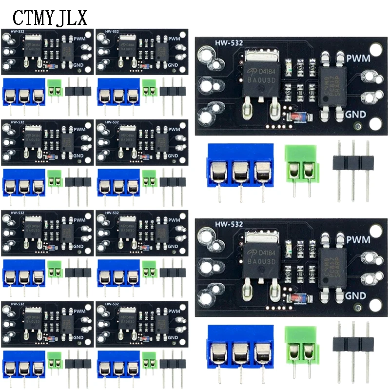 10pcs FR120N LR7843 AOD4184 D4184 Isolated MOSFET MOS Tube FET Module Replacement Relay 100V 9.4A 30V 161A 40V 50A Board