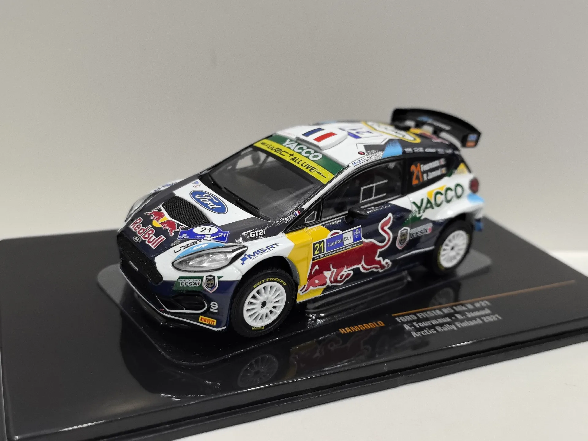 

Diecast IXO 1:43 Scale Ford Fiesta R5 #21 2021 Ford Racing Alloy Car Model Collectible Toy Gift Souvenir Display Ornament