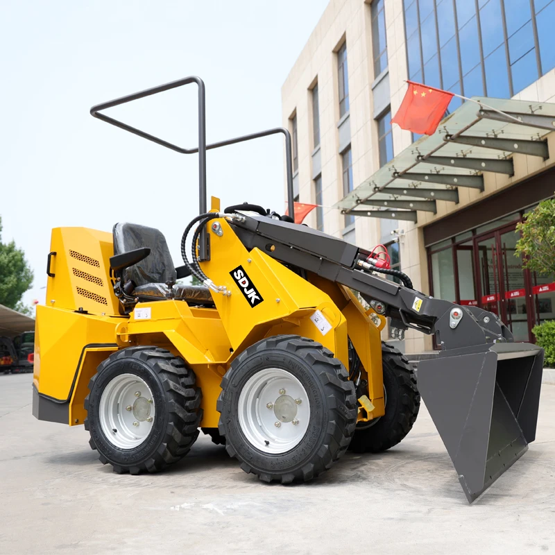 Customizable skid steer loader farms using loaders can match different brands of engine modelsSlip loader wheel structure multi-