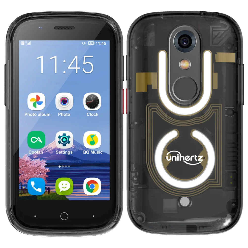 Unihertz Jelly Star Mini Smartphone Android 13 8GB RAM 256GB ROM 2000 mAh batterie G99 Octa 48MP 3 pouces lumière LED téléphone débloqué