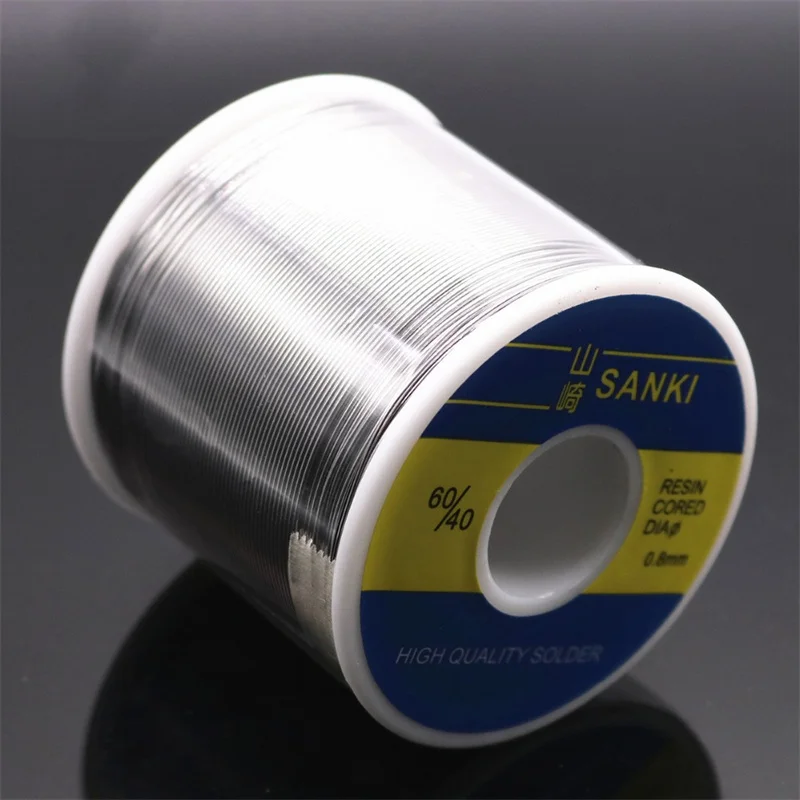 High Quality Japan SANKI 60/40 Solder Wire Low Temperature Low Melting Point Rosin Core 250g 500g 900g /0.5/0.8/1.0/1.5/2mm