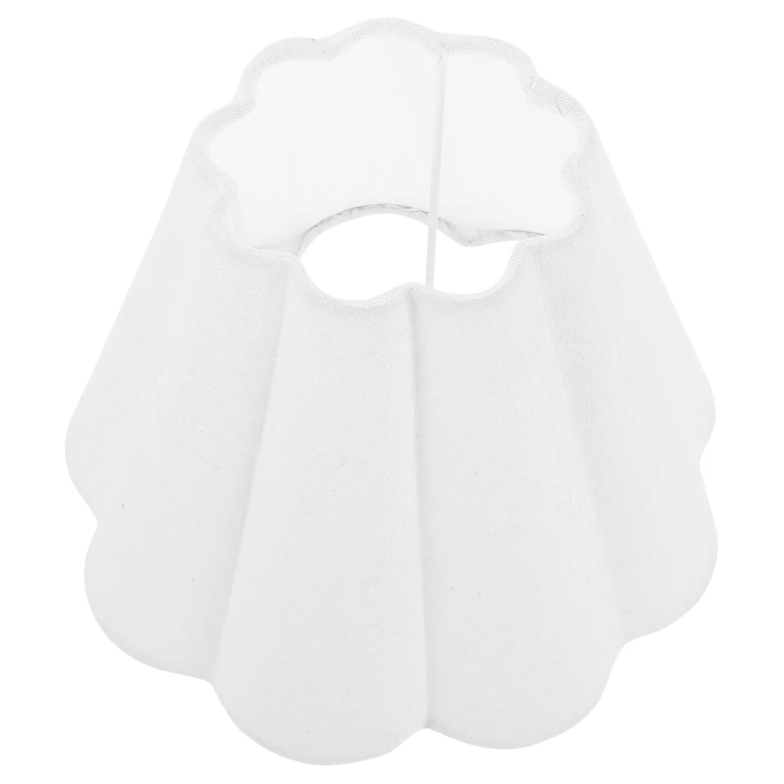 

Fabric Bell Lampshade Solid Color Cloth Lamp Shade Replacement Desk Wall Floor Lamp Bedroom Living Room White Fabric Lampshade