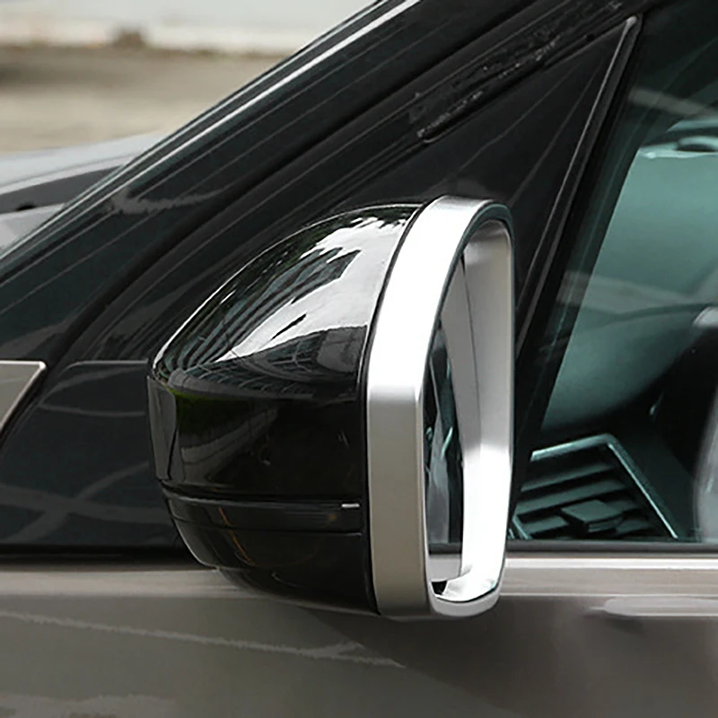 Chrome Side Rearview Mirror Frame Cover Trim For Land Rover Discovery Sport 2015-2018 Range Rover Evoque 2012-2018