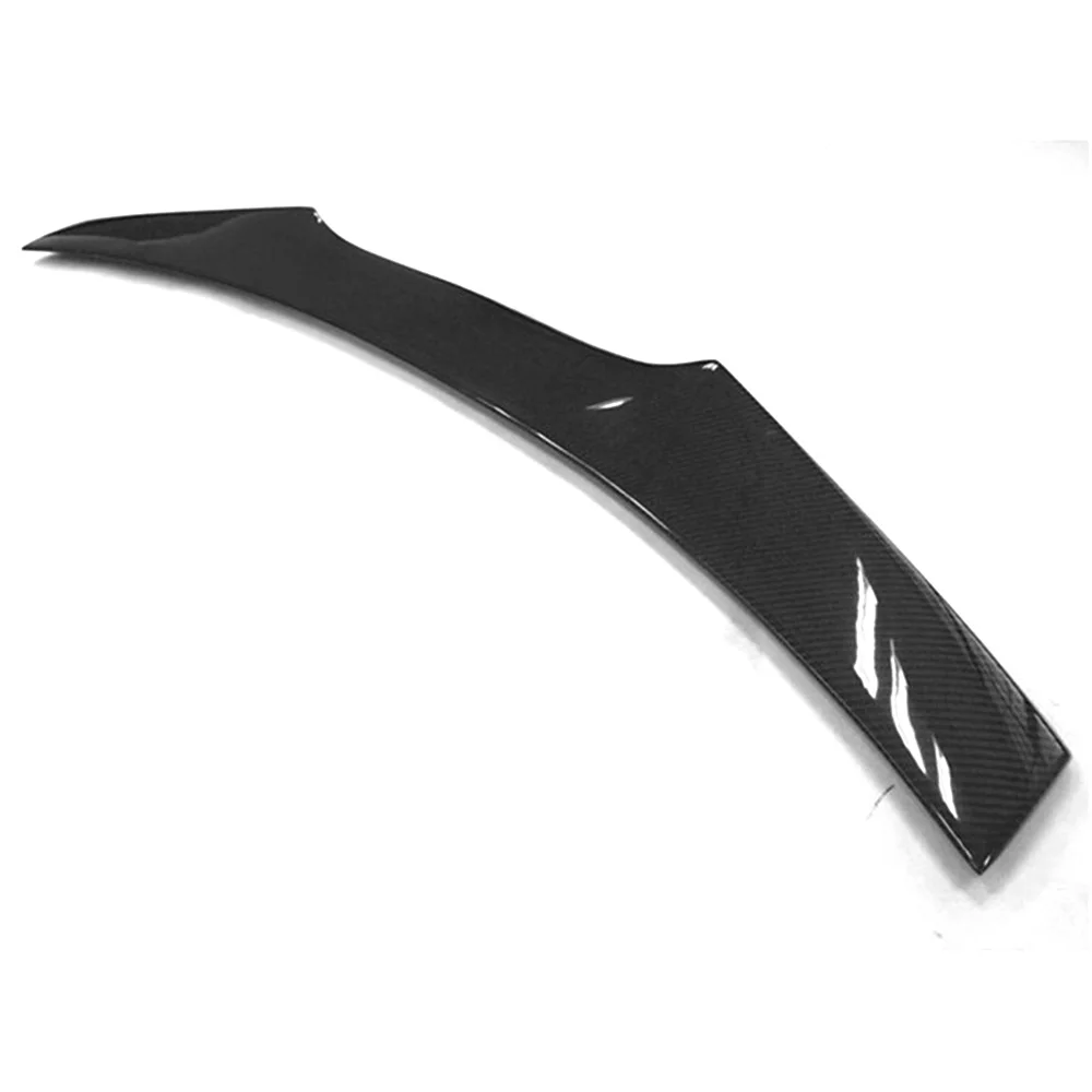 Carbon Fiber Car Rear Trunk Lip Spoiler FRP Unpainted Prime Boot Wing For Ford Mustang Coupe 2-door 2015 2016 2017