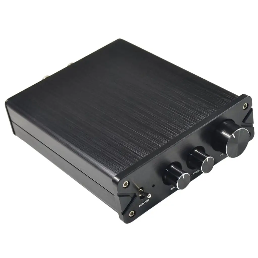 Mini Bluetooth Hifi Stereo Amplifier 2 Channel Digital Power AMP for MP3 Devices Smartphone and Laptop