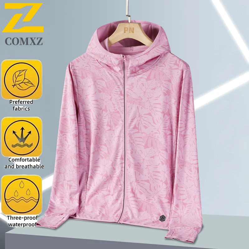 سترة صيفية ممتازة للحماية من الأشعة فوق البنفسجية من الحرير الجليدي بعامل حماية من الأشعة فوق البنفسجية 50+ - معطف جلد خفيف الوزن للغاية وسريع الجفاف للأنشطة الخارجية لصيد الأسماك 2025 #5