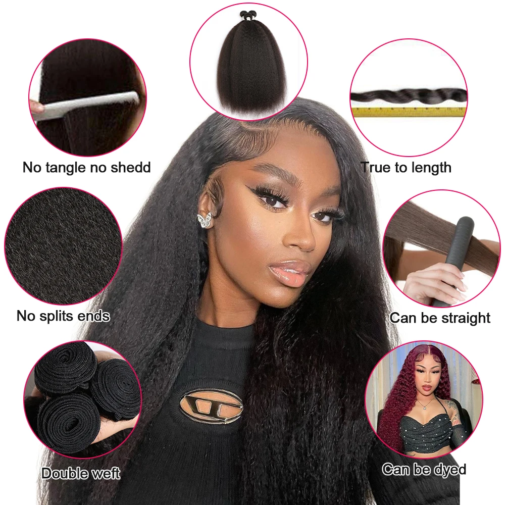 Megeen 12-32 дюйма, натуральные перуанские 100% человеческие волосы для наращивания, курчавые прямые волосы 1/3/4, двойные уточные волнистые волосы для женщин