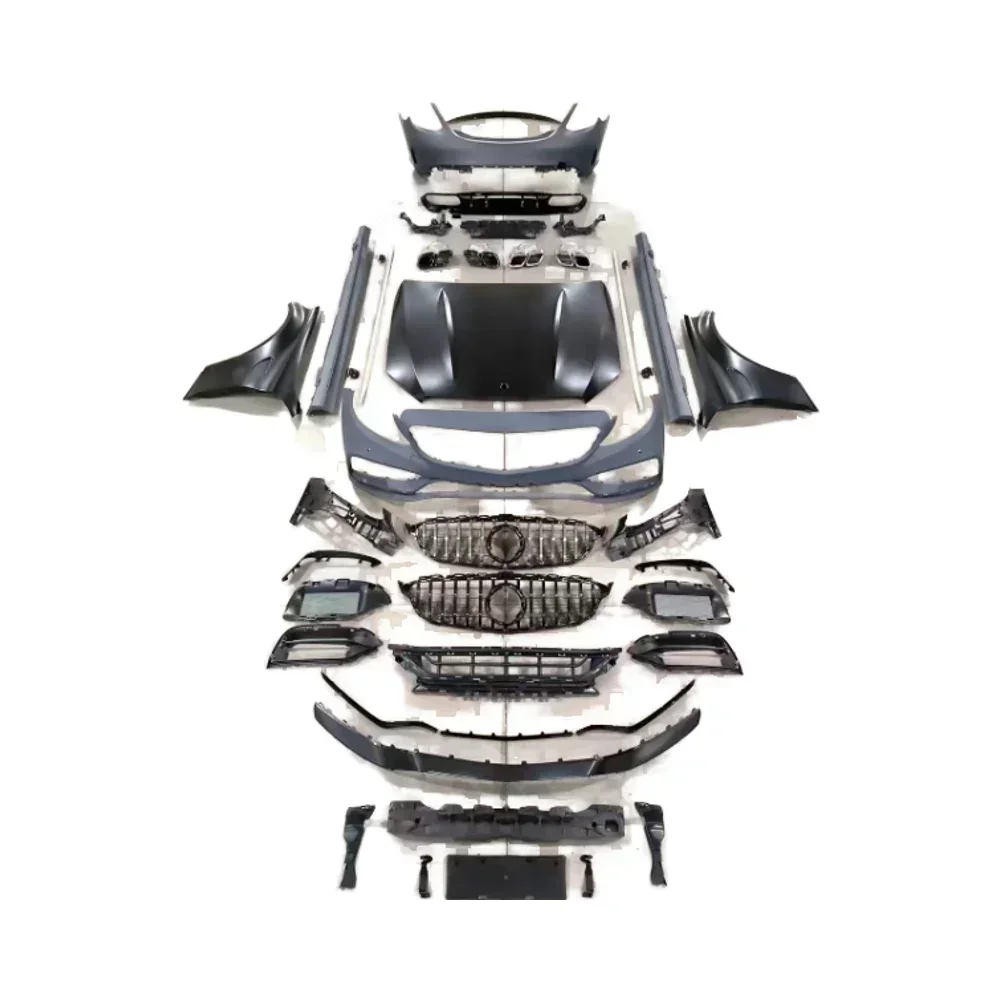 

FOR BENZ C-Class (15-21 Models) W205 Upgrade to C63 Complete Set of Surround Kit