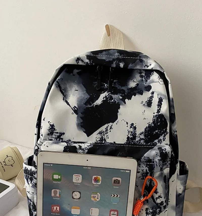 Zaino personalizzato Tie Dye per ragazze universitarie, studenti delle scuole superiori e Junior, zaino per viaggi, borsa per Computer