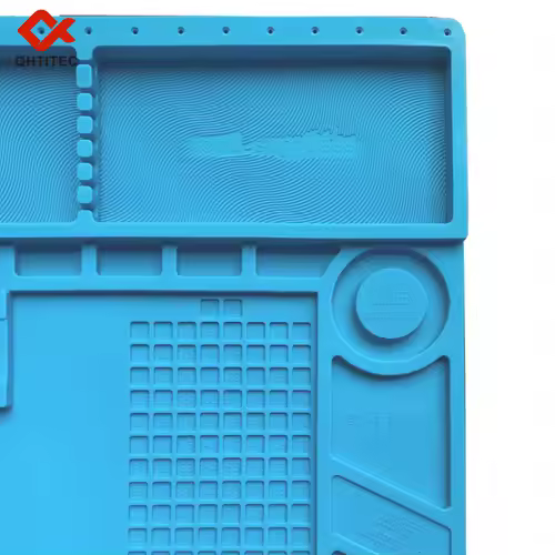 Silicone Soldering Pad Desk Platform Mat for Welding Station Iron Phone PC Repair Magnetic Heat Insulation No Lead S-160 - Image 5
