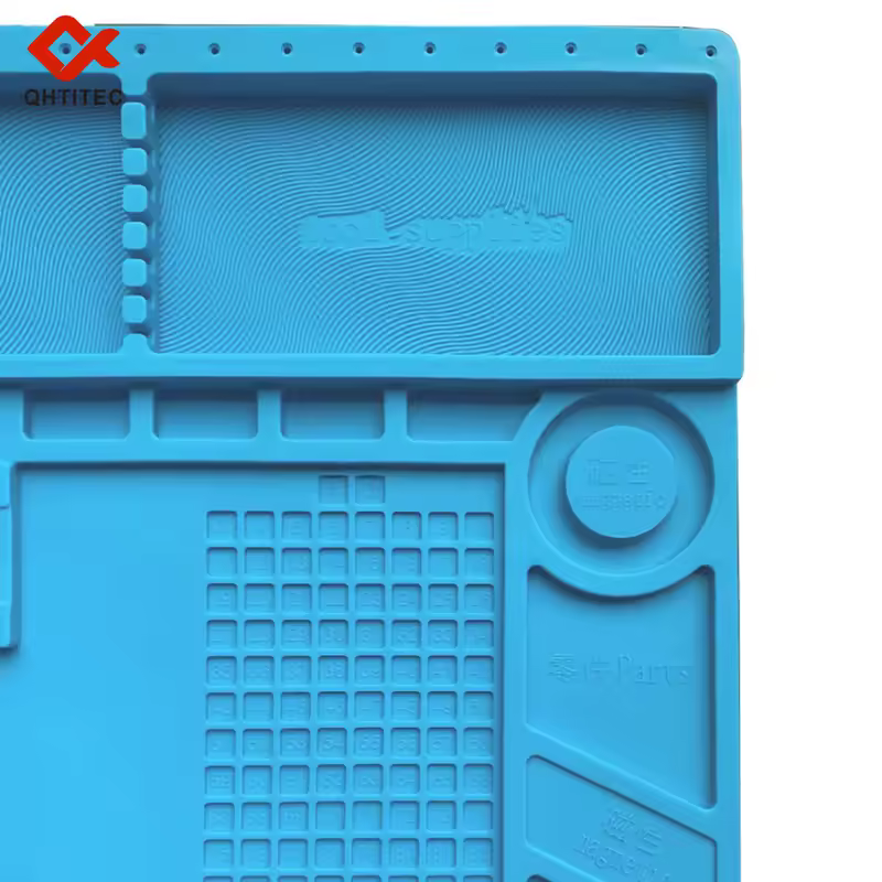 Silicone Soldering Pad Desk Platform Mat for Welding Station Iron Phone PC Repair Magnetic Heat Insulation No Lead S-160 - Image 5