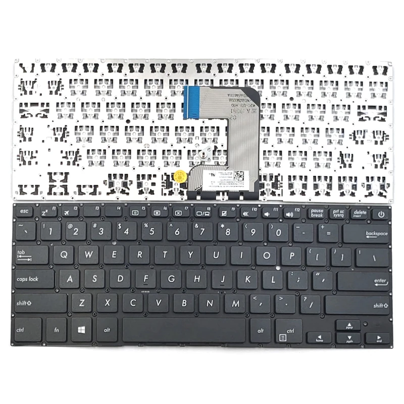 

New For Asus E406 E406M E406MA E406MA-DH2 E406S E406SA E406SA-SB01 L406 L406M L406MA Laptop Keyboard US Black Without Frame