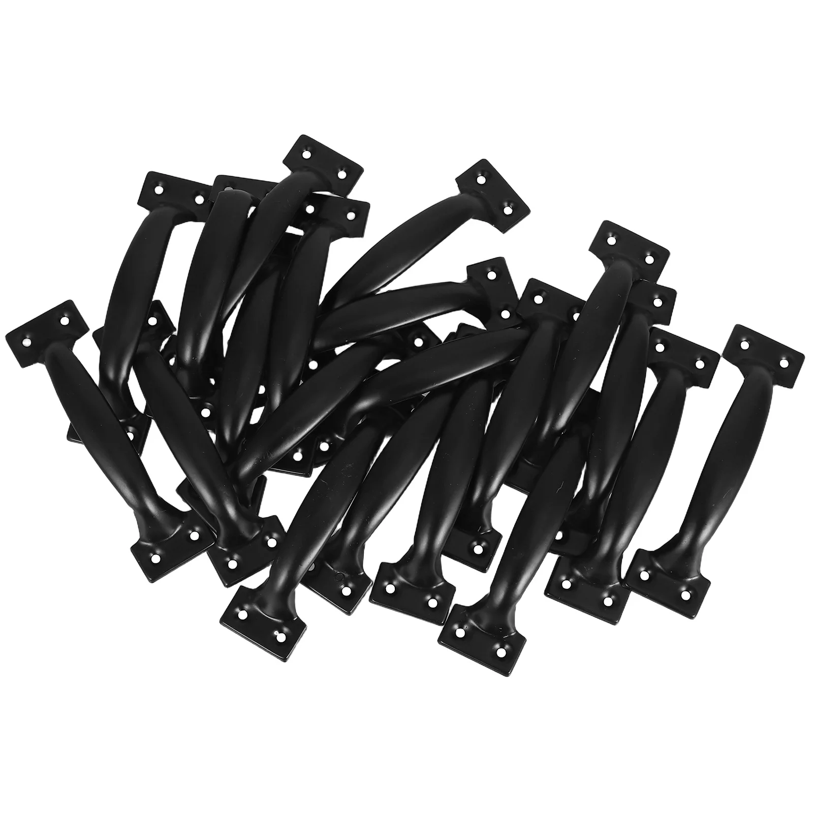 

20pcs Vintage Drawer Handles Black Cabinet Door Pulls niture Hardware Metal Wardrobe Knobs Center To Center Decorative Pulls