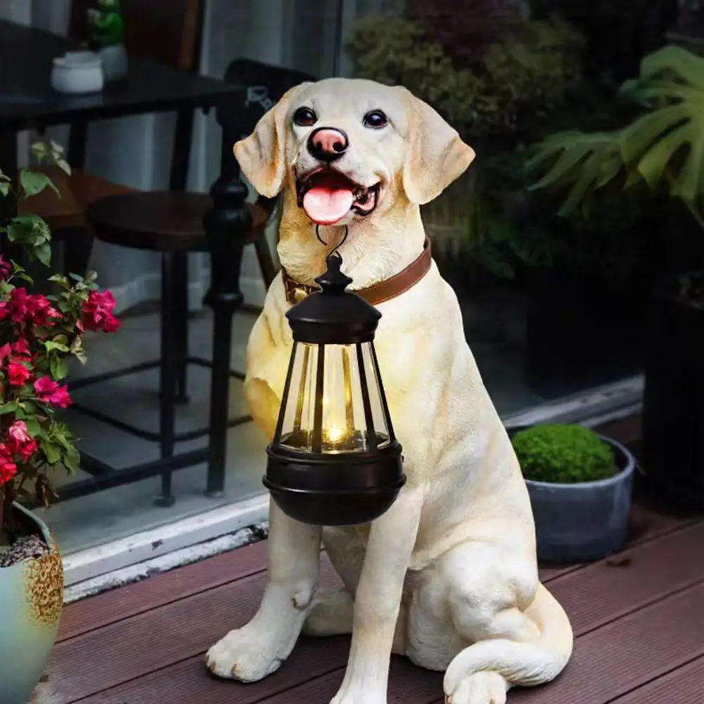 Luz Solar de jardín resistente a la intemperie, linterna Solar para exteriores, luz colgante con energía Led impermeable en forma de vela para jardín