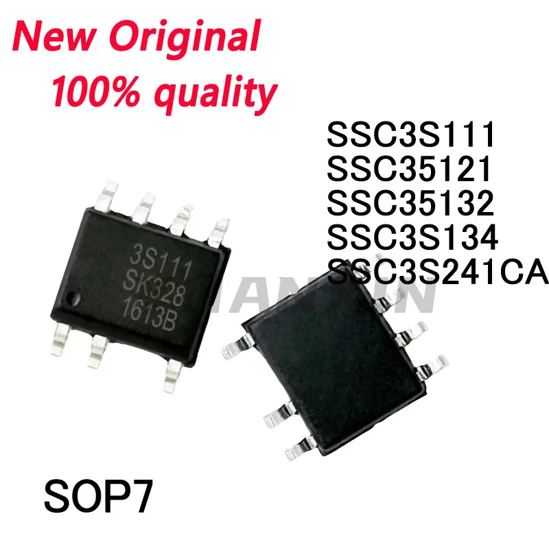 Chip de alimentación SOP-7 Original, nuevo, 5/piezas, SSC3S111, SSC35121, SSC35132, SSC3S134, SSC3S241CA, en Stock