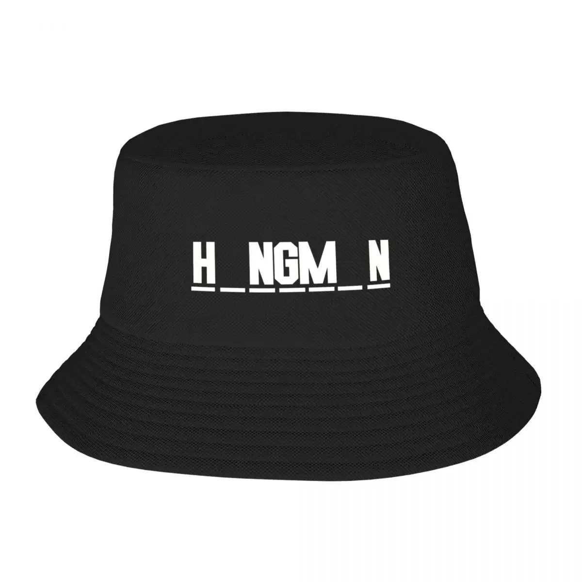 hangman white2 Bucket Hat Sunscreen Designer Hat beach hat Rugby Women's Wear Men's