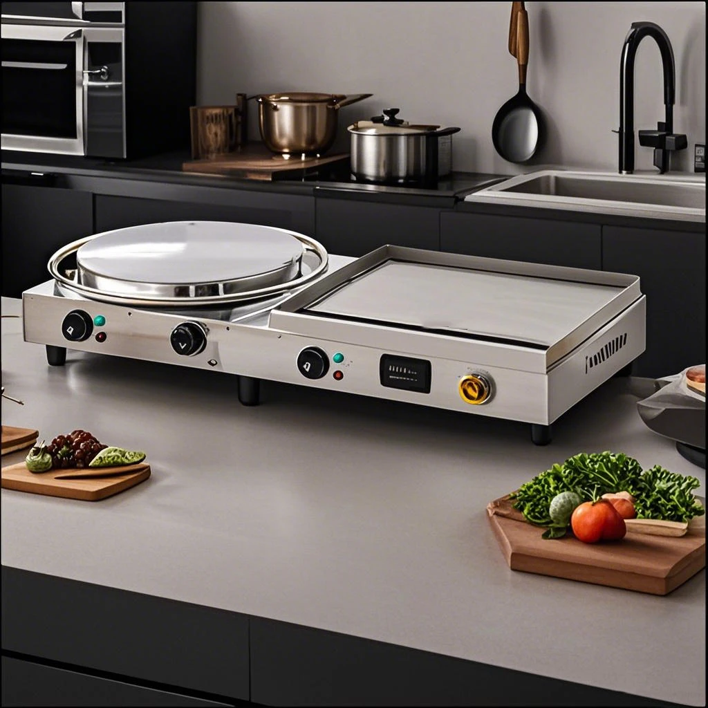 Planchas y sartenes para parrilla al por mayor de fábrica, parrilla eléctrica para barbacoa, plancha plana, equipo de cocina antiadherente, plancha a la venta