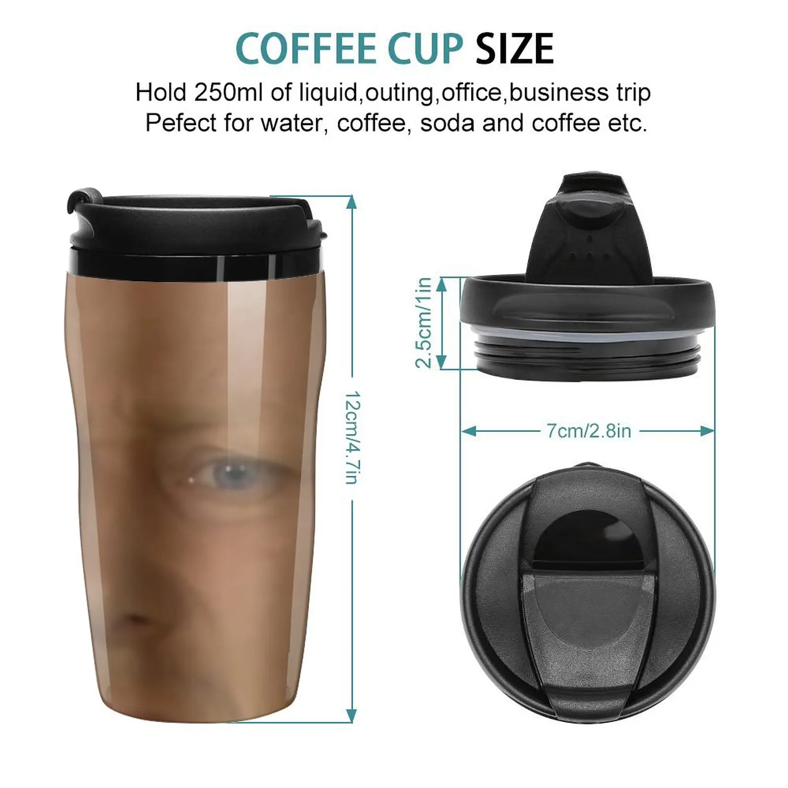 New But steel's heavier than feathers Travel Coffee Mug Coffee Goods Game Coffee Cups Insulated Cup For Coffee