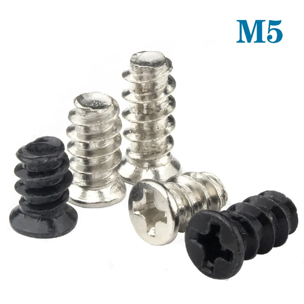 

50Pcs M5x8mm M5x10mm M5x12mm KB Computer PC Case Cooling Fan Mount Screw Heat Screws Fixer Dissipation