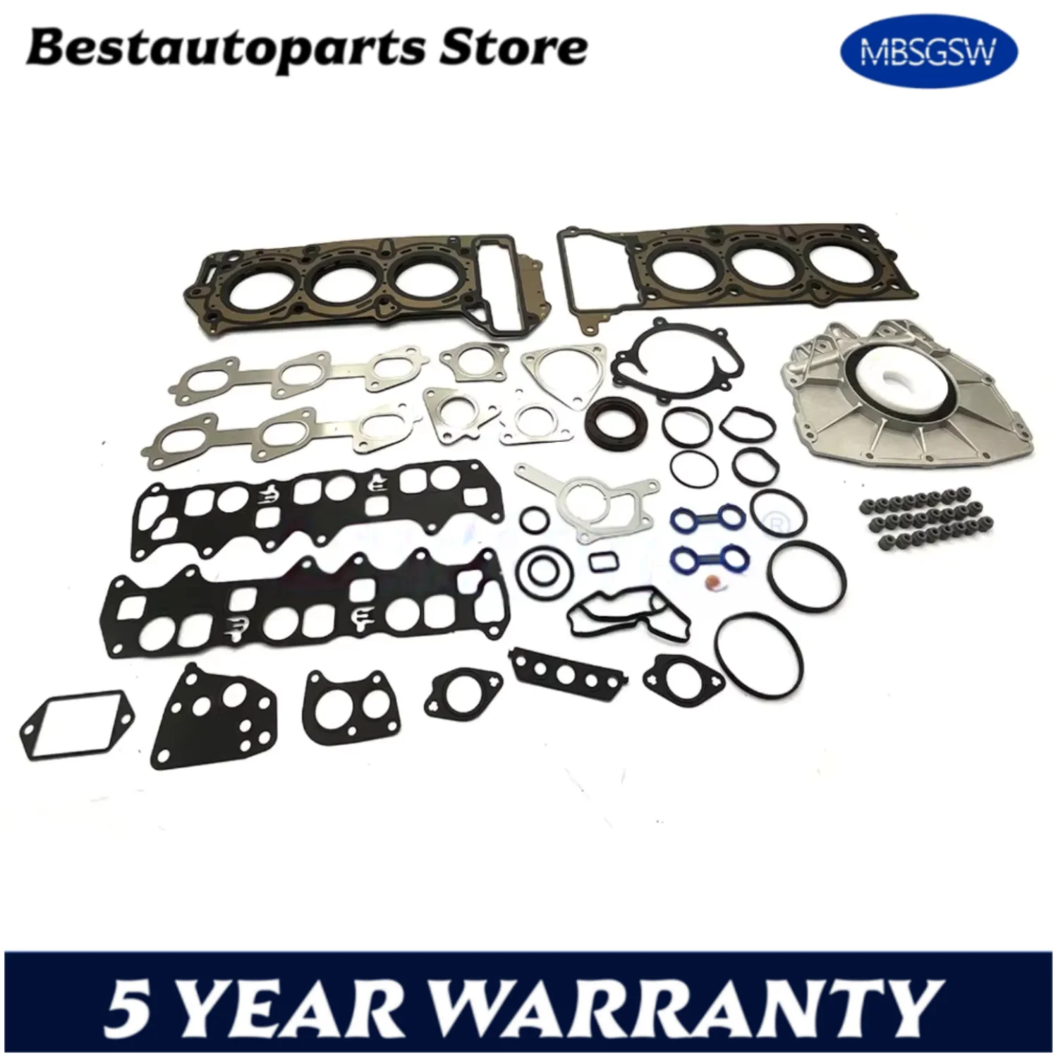 Engine Parts Cylinder Head Valve cover Gasket Set O-ring repair kit fit OM642 EXL EXM 3.0 L Diesel For Mercedes-Benz Dodge JEEP