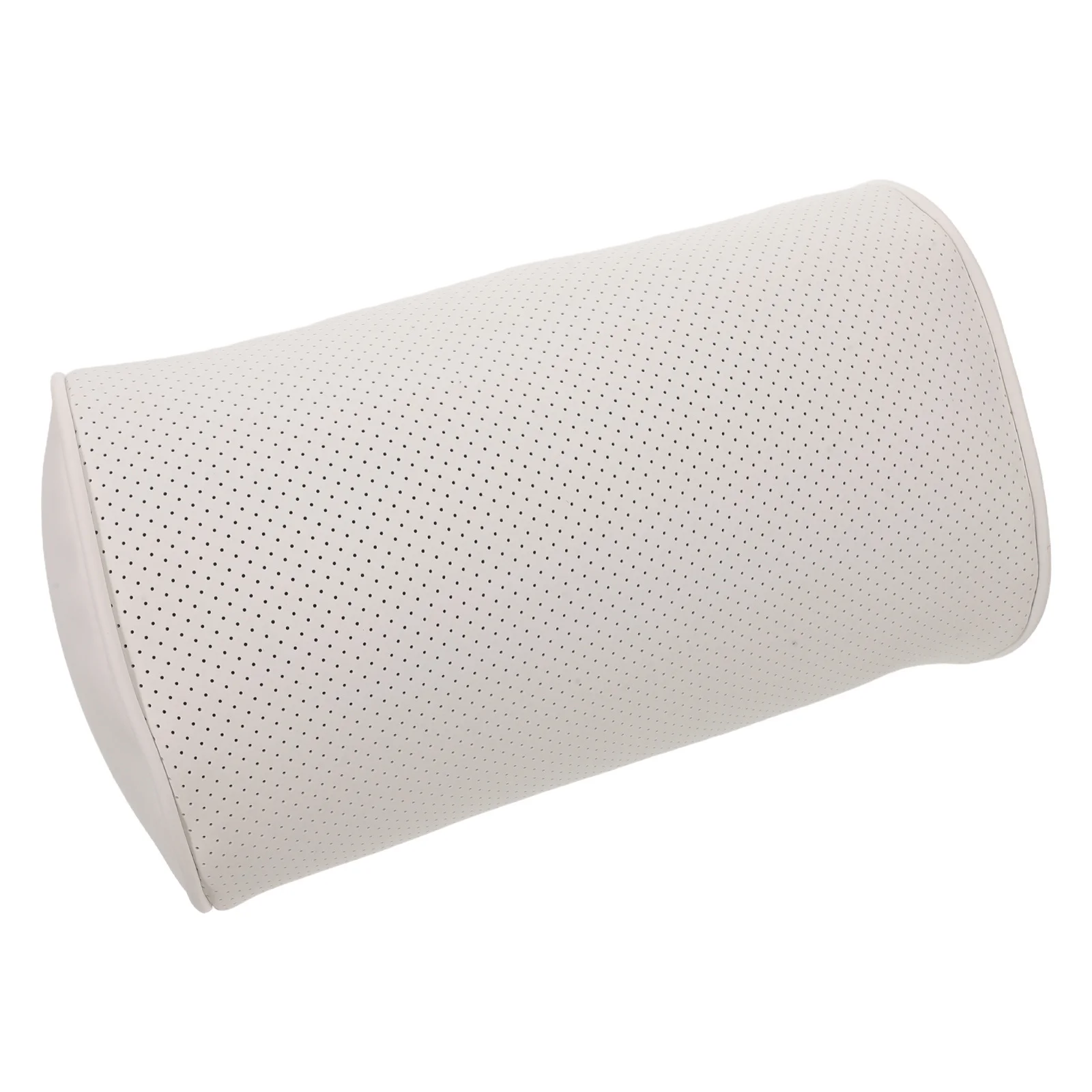 Car Neck Pillow Breathable Faux Cotton Perforated Cushion Neck Support Pillow for Driving Long Trips Comfortable Car
