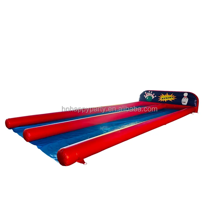 

Надувная игра для прокат вечеринок из ПВХ на открытом воздухе, детская карнавальная игра для боулинга с булавками и шариками