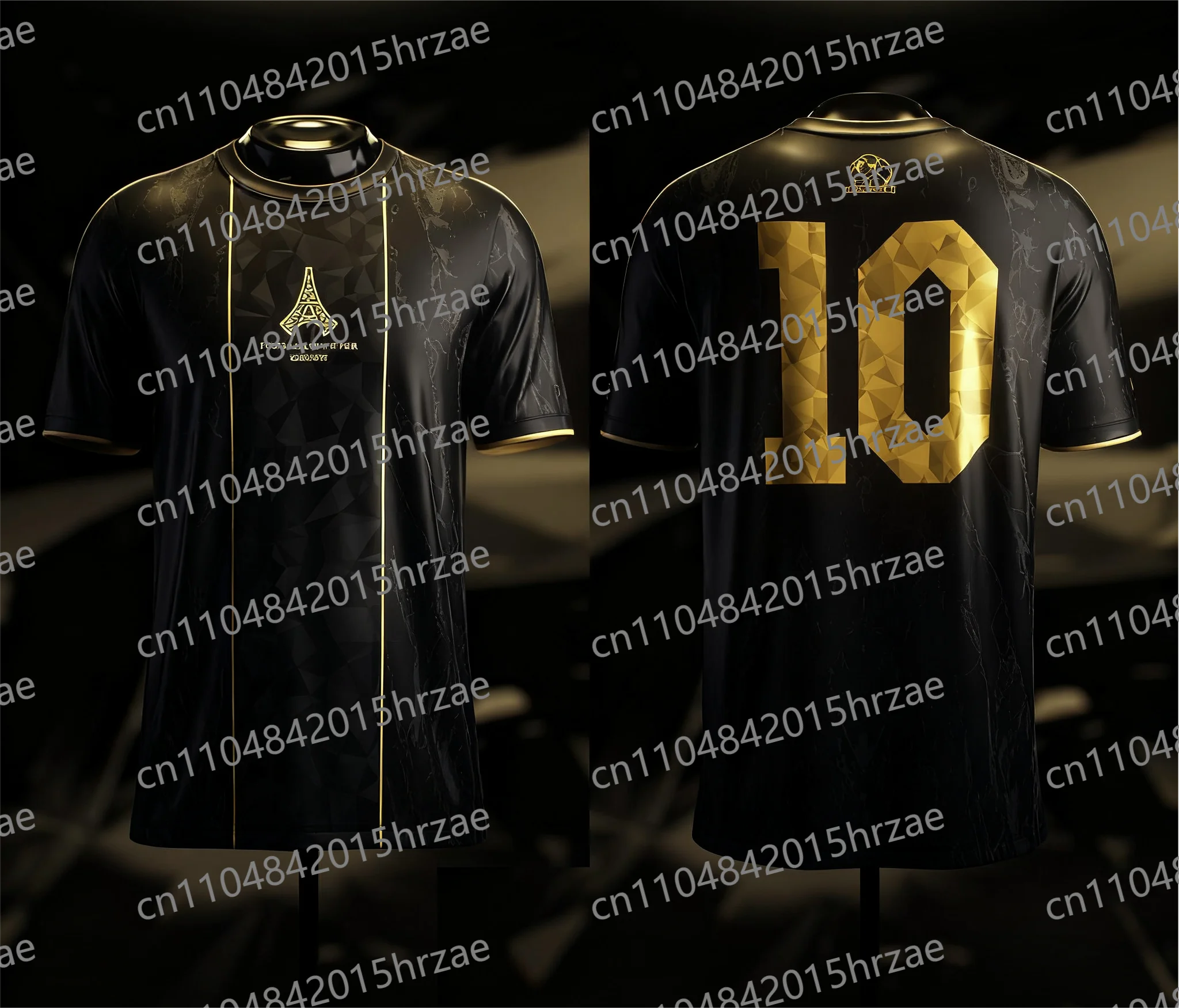 Um PSG Winning the Ballon d'Or zu feiern, eine begrenzte Serie von Gedenktrikots wurde auf den Markt gebracht, KK7 DOUE T-Shirt
