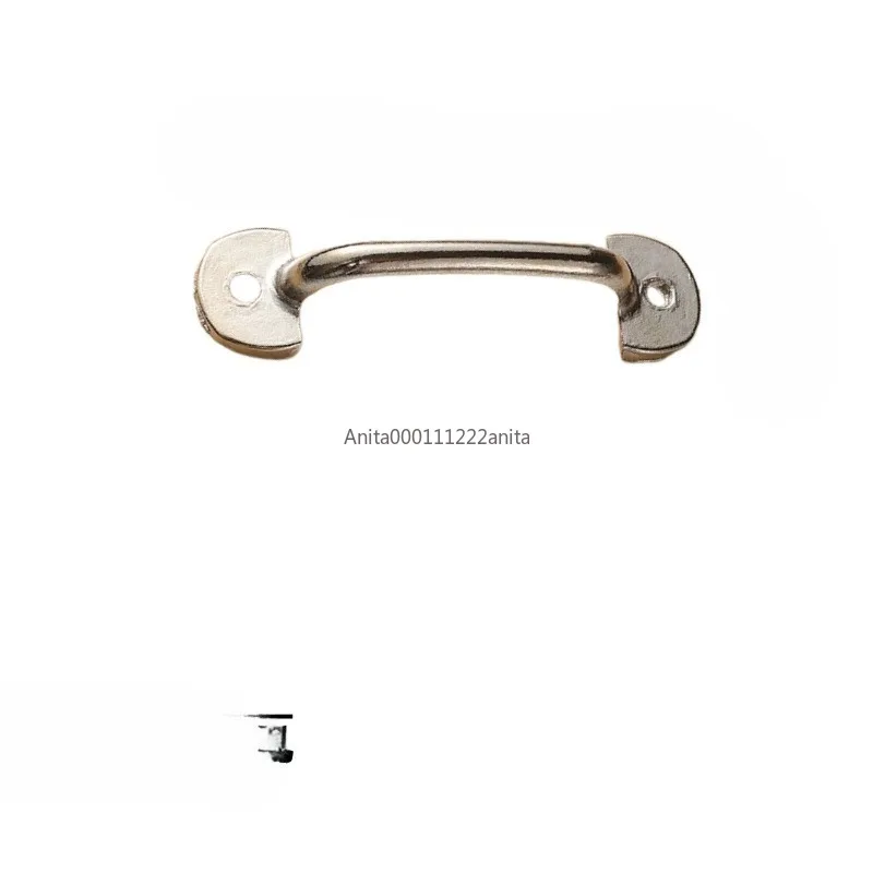 5Pcs Furniture Handles Silver Alloy Mini Drawer Handle Vintage Wood Box Cabinet Cupboard Kitchen Pull Handle Knobs 60*15mm