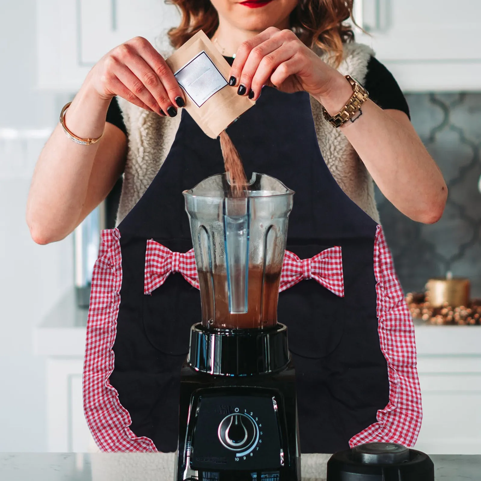 

Princess Apron Black Red White Check Halter Neck Sleeveless Adjustable Straps Polyester Cotton Cooking Baking Gardening