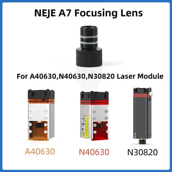 NEJE A7 odaklanan Lens kolimatör kaplı yedek cam Lens için NEJE N30820/ N40630/ A40630 lazer modülü