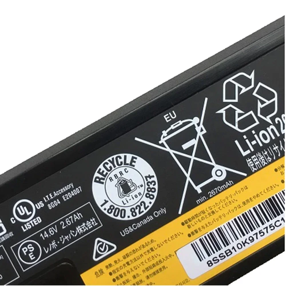 01AV418 Original 14.6V 41WH 01AV417 SB10K97571 Laptop Battery For Lenovo E570 SB10K97574 01AV414 01AV415 E575 20H5005ECD