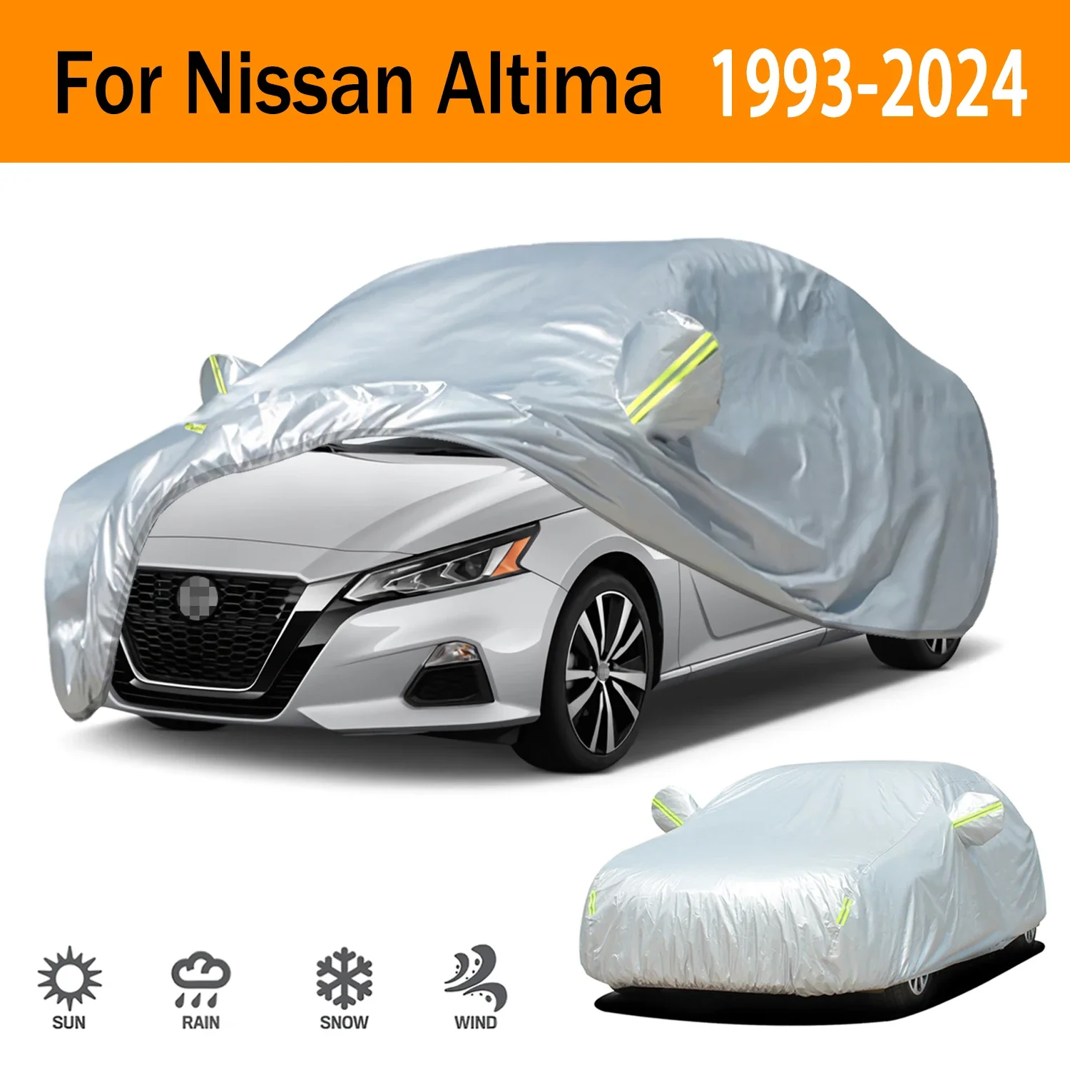 

For Nissan Altima 1993-2024Outdoor Protection Full Car Covers Snow Cover Sunshade Waterproof Dustproof Exterior Car accessories