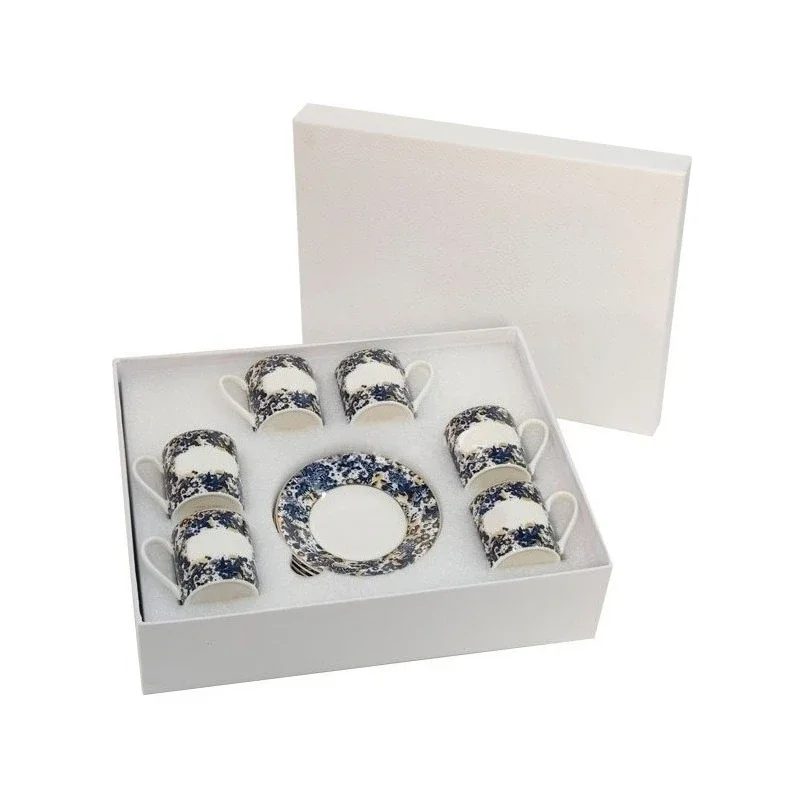 

Bone China Coffee Cup Saucers Tea Cups Tableware Suitable for Daily Drinking Home Dining Office Coffee and Afternoon Tea