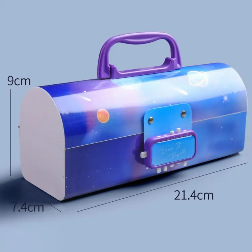 Item Storage Exquisite Pattern All-Purpose Cartoon Printed Pencil Box Pen Case Office Supplies