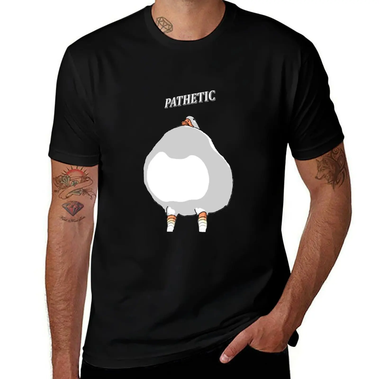 Duck Judges as Pathetic Dark T-Shirt Casual Daily Graphic Tee T-Shirt
