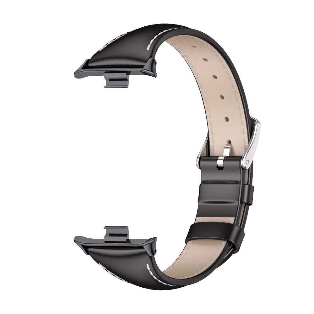 Mi Band 8 Pro Leather Strap For Xiao mi Mi Smart Band 9 Pro Bracelet Global Version Miband 8 Pro Wristband Woman Men Belt Correa