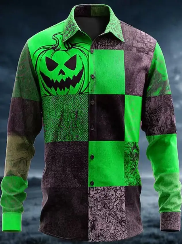 

Color Blo Printed Long Sve Cardigan Contrast Color irt Casual Stand Fit Polyester Fabric Floral Pattern Men's Open ...