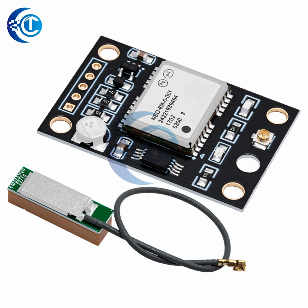 GY-NEO6MV2 NEO-6M GPS Module NEO6MV2 With Flight Control EEPROM Controller MWC APM2 APM2.5 Large Antenna For Arduino Board