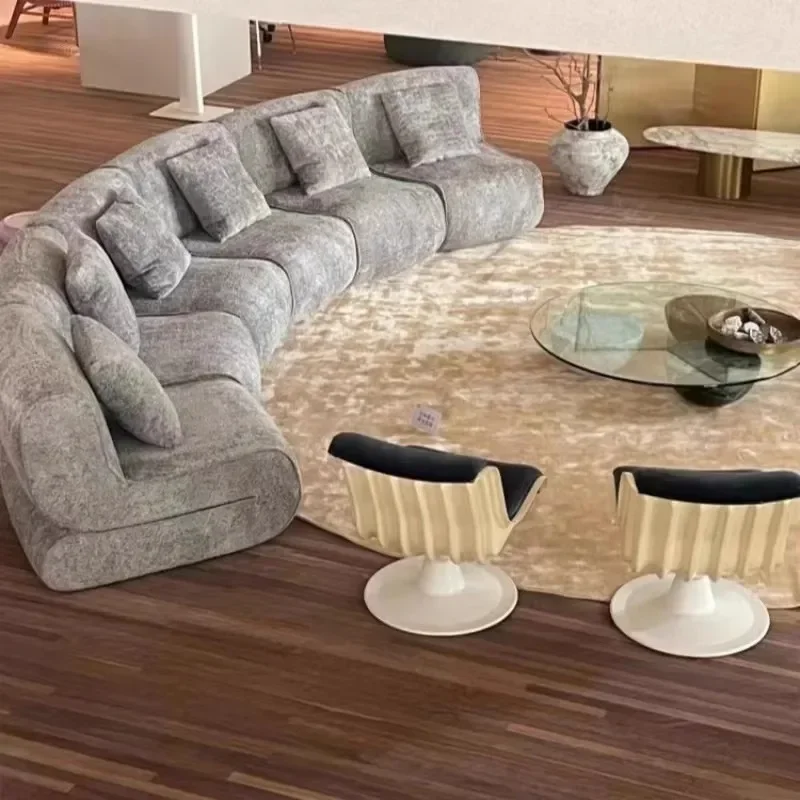 איטלקי ריחניים מינימליסטי ספה מלון קלאבהאוס קבלה קבלה גדולה מרפסת סלון מעוצב יצירתי מעוקל כך