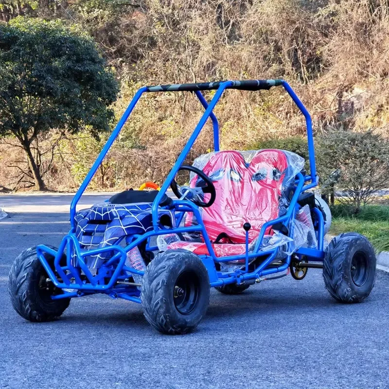 Parent-child Adult Children's Four-Wheel 4 Stroke 125cc Go-Kart Two-Seater Beach Off-Road Venue Rental Vehicle