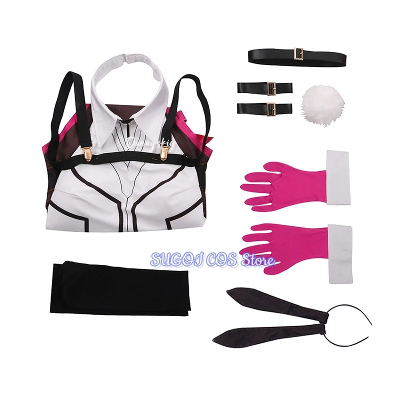 هونكاي: ستار ريل كافكا الأرنب فتاة كوسبفري زي ستيلارون هنتر الزي شعر مستعار لعبة البدلة عيد الحب/الهالوين/المؤتمرات