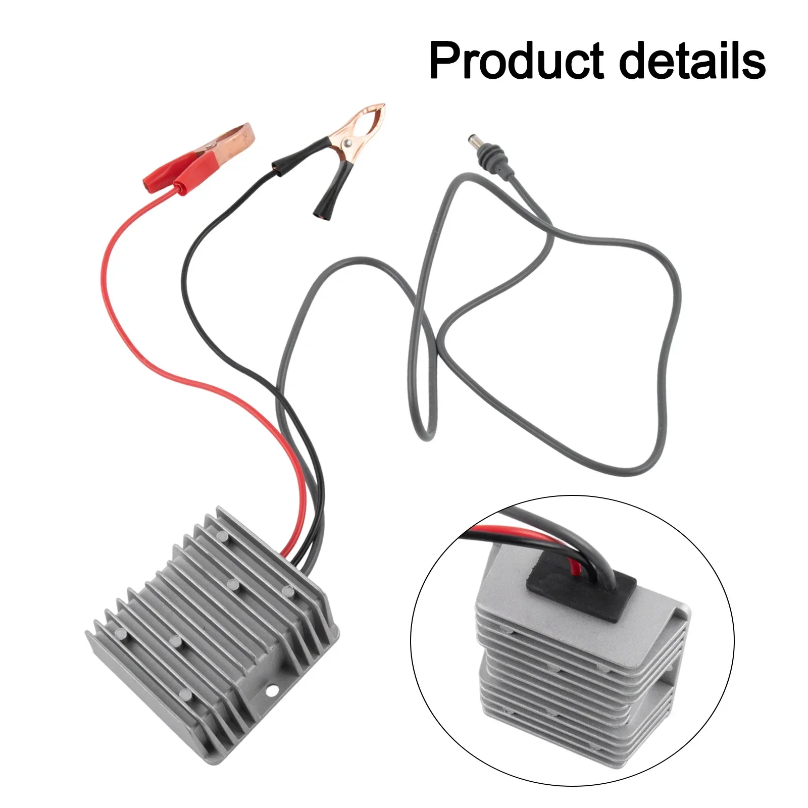 Industrial Grade Power Adapter 12V To 57V Boost Adapter Waterproof Protection Aluminum Shell High Current Conditions