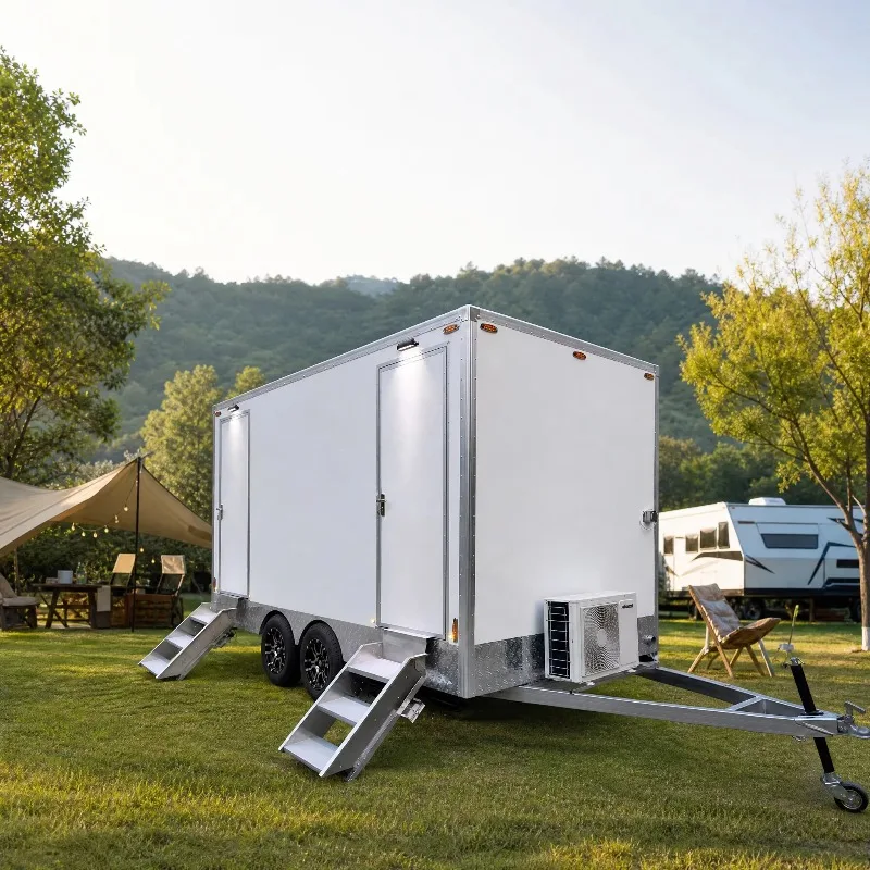 Factory Direct Portable Toilet Cabin Trailer Simple Installation Customized for Outdoor Sports Competition Events