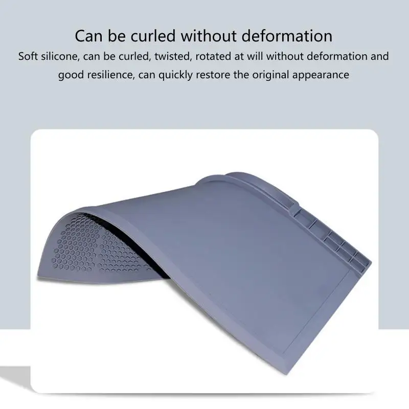 652F Silicone Repair Mat Heat Insulation Welding Mat Repair Mat Soldering Mat for Soldering Iron Workbench Repairing