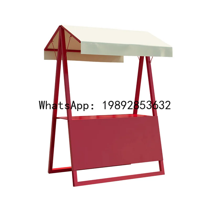 CZ Night Market Stall Mobile Shelf Mall Internet Celebrity Display Stand Promotion Table Folding Shelf