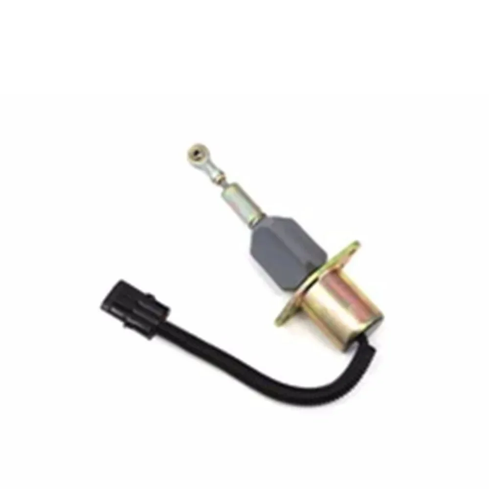 3935649 Diesel Generator Set Engine Stop Solenoid valve excavator Extinguisher flame out fuel Switch 12v 24V