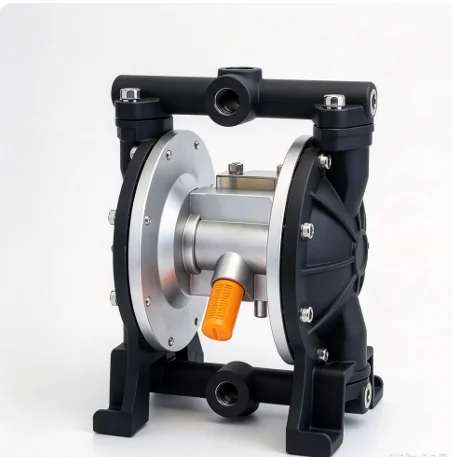 A-10 Pneumatic Diaphragm Pump Air Operated Bare Pump Corrosion Resistant for Paint Ink Glue Industrial Liquid Transfer
