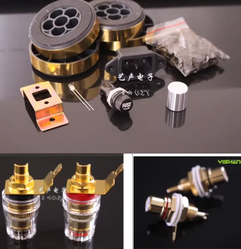 POA-220 Двухсторонний радиатор, задний корпус AMP/корпус усилителя класса A/корпус/корпус/коробка «сделай сам» (358*100*378 мм)