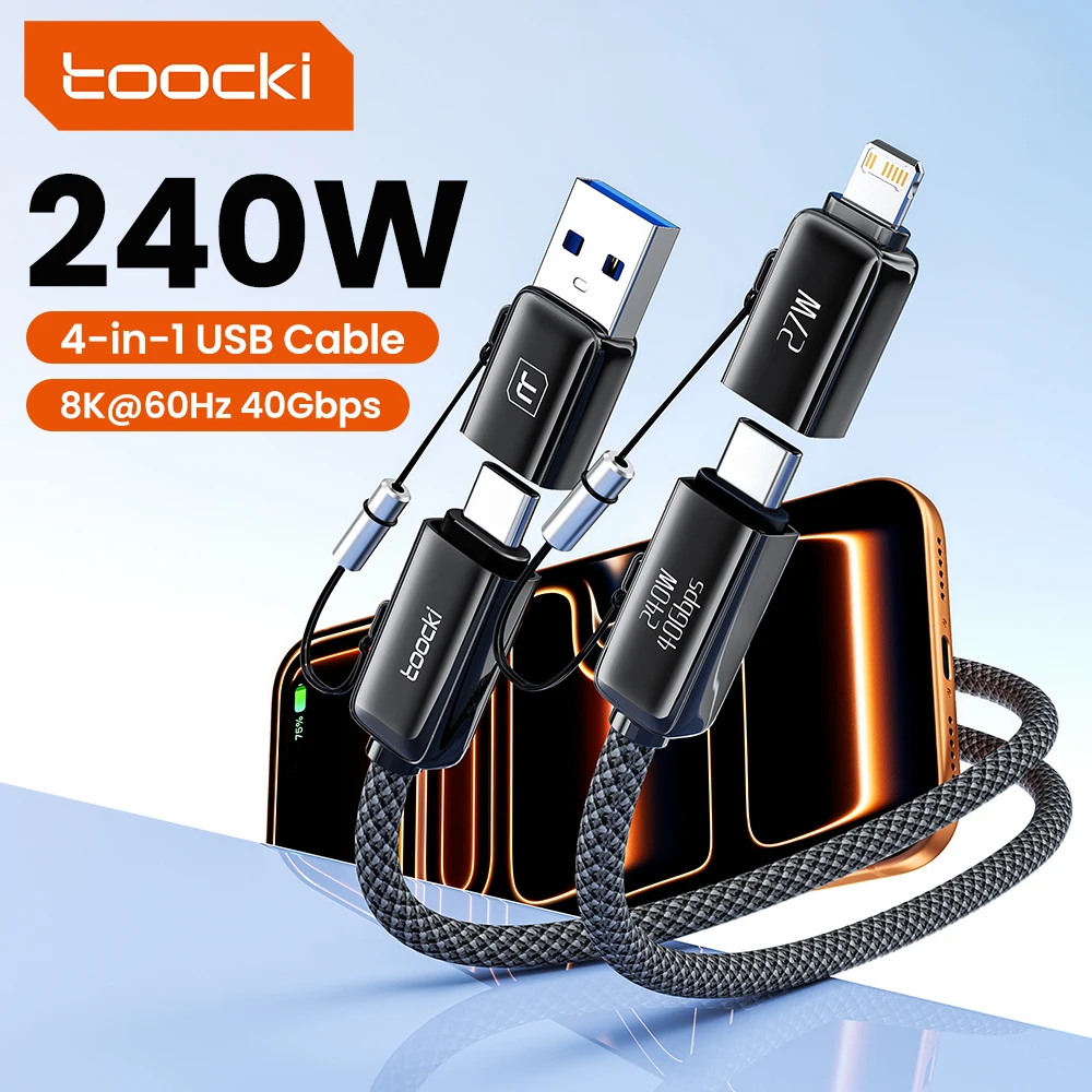 Toocki 240W Usb Cab… - image